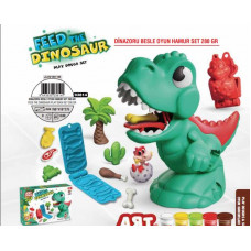 DİNAZORU BESLE OYUN  HAMUR SET 280 GR