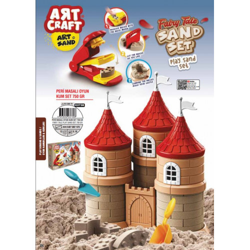 PERİ MASALI OYUN KUM SET 750GR