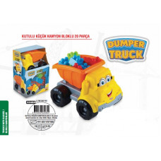  KUTULU KÜÇÜK KAMYON BLOKLU 20 PARÇA