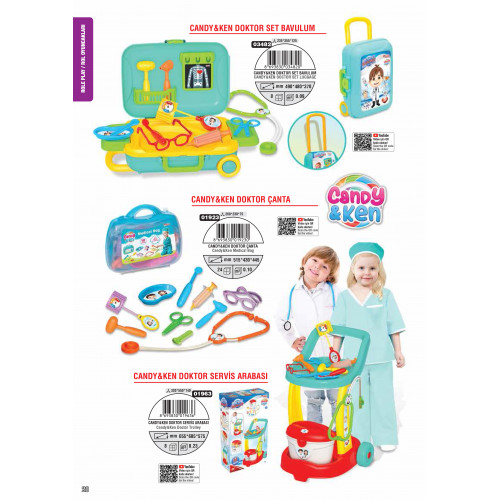 Candy&Ken Doktor Set Bavulum 